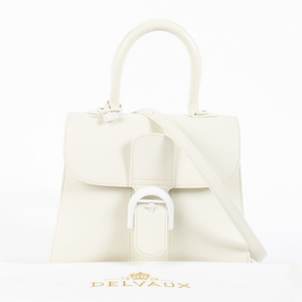 Delvaux Ivory Box Calf Brillant PM
