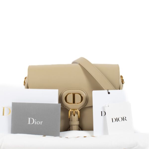 Christian Dior Beige Medium Bobby Bag
