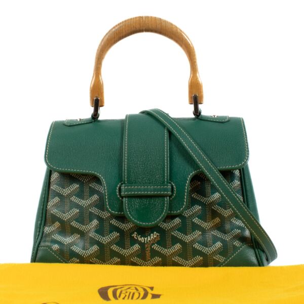 Goyard Green Saïgon Souple Mini Bag