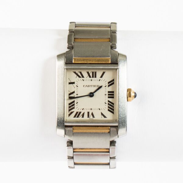 Authentic Second Hand Cartier Tank Française Watch on Labellov.com