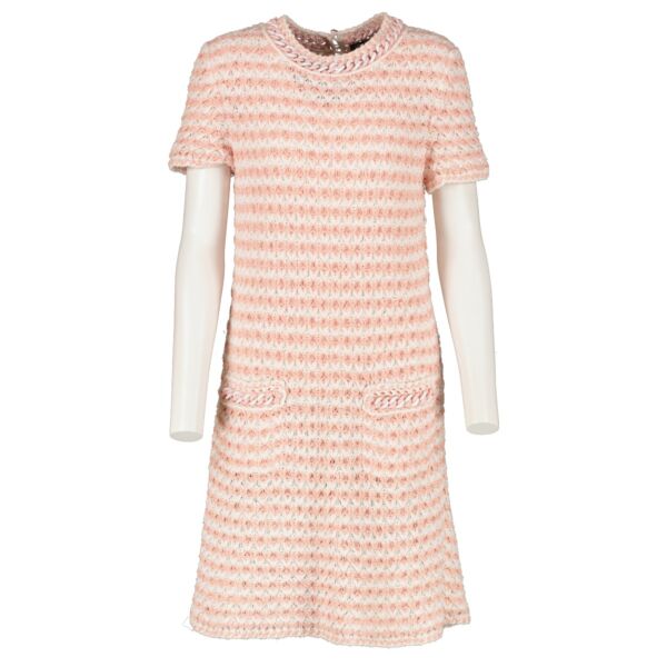 Chanel P58522K07665MD950 18P Peach Chain Dress