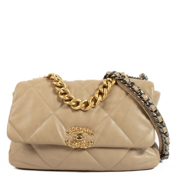 Chanel Beige 19 Crossbody Bag