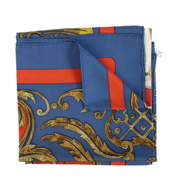 shop 100% authentic second hand Hermès Cheval Turc Silk Scarf on Labellov.com