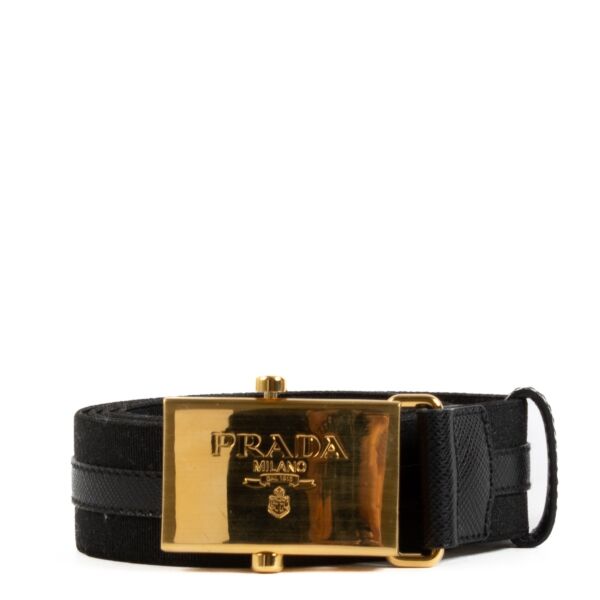 Shop 100% authentic second hand Prada Black Belt on Labellov.com
