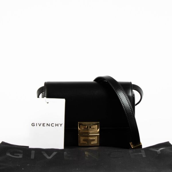 Givenchy Black 4G Crossbody Leather Bag