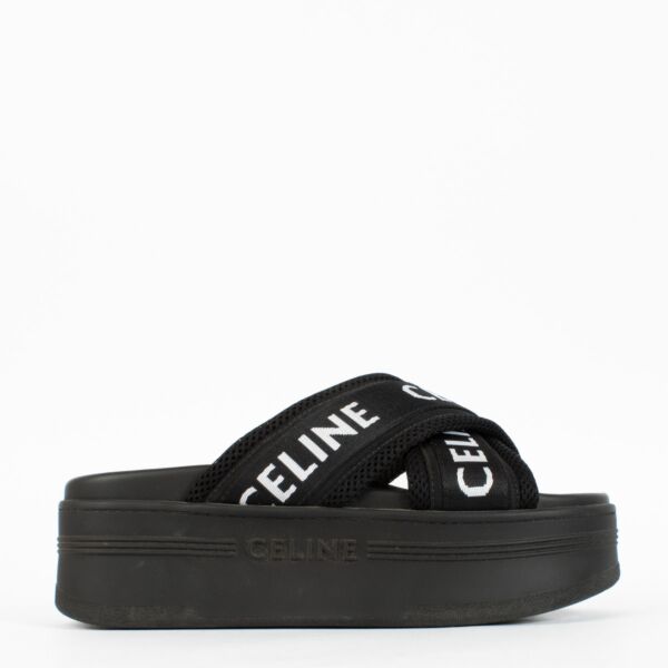 Authentic preloved Celine Black Block Slide - Size 40 on Labellov.com