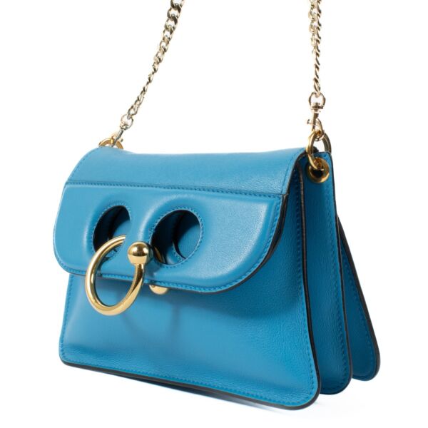 JW Anderson Blue Mini Pierce Bag