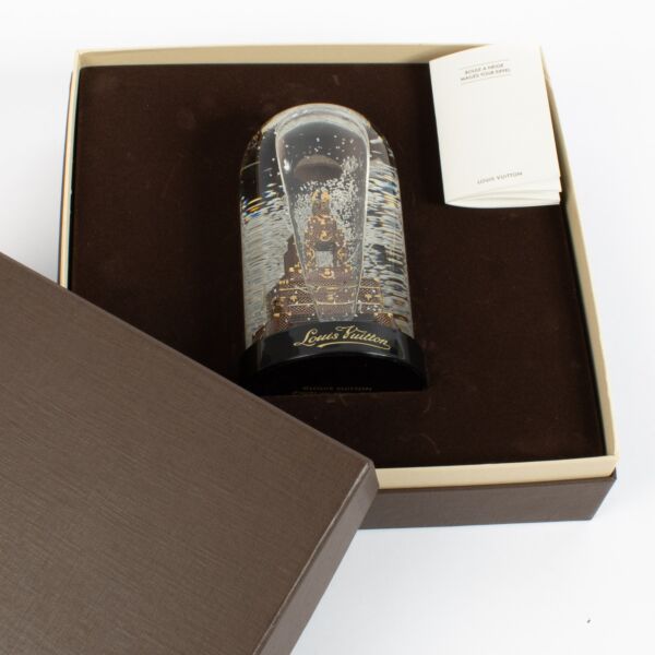 Louis Vuitton Trunks Eiffel Tower Limited Edition Snow Globe