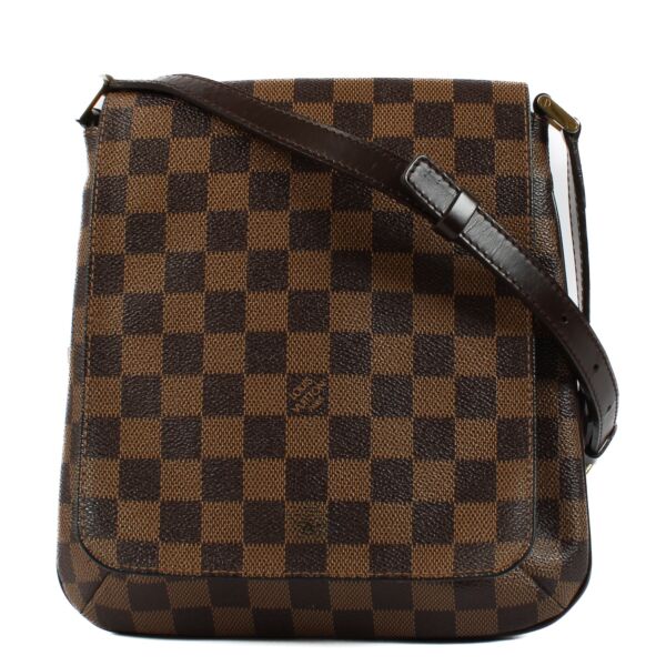 shop 100% authentic second hand Louis Vuitton Damier Ebene Musette Salsa PM on Labellov.com