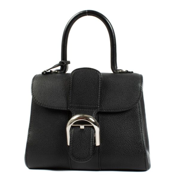 Delvaux Black Sellier Brillant Mini