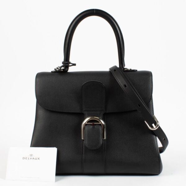 Delvaux Black Rodeo Calf Brillant MM