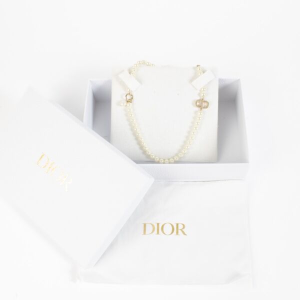 Christian Dior Gold 30 Montaigne Necklace
