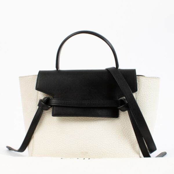 Celine Bi-Color Micro Belt Bag Top Handle