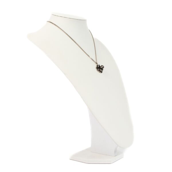 Chanel 09A Black Camellia Necklace