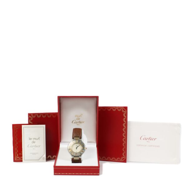 Must de Cartier Brown Must 21 Watch