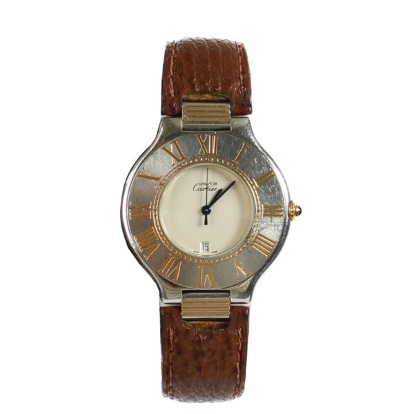 Must de Cartier Brown Must 21 Watch