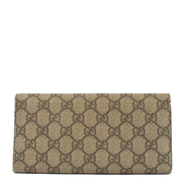 Gucci GG Supreme Long Wallet