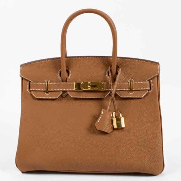 Hermès Birkin 30 Gold Togo GHW