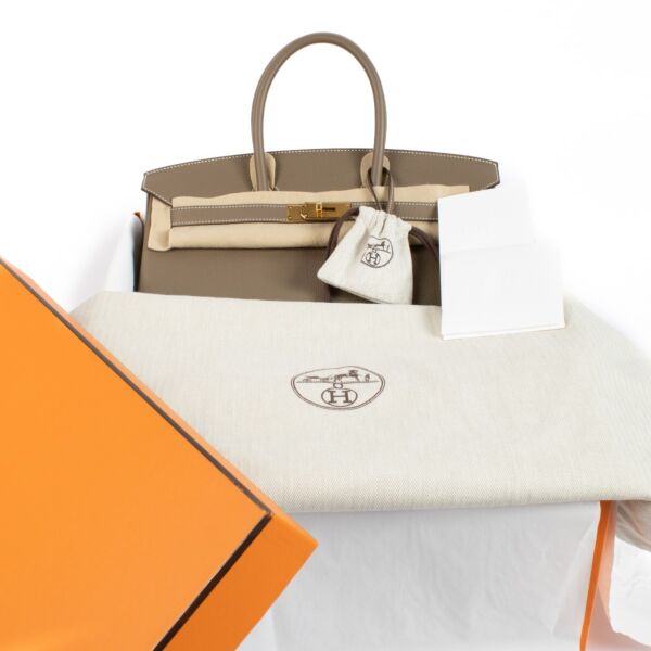 Hermès Birkin 35 Etoupe Togo GHW