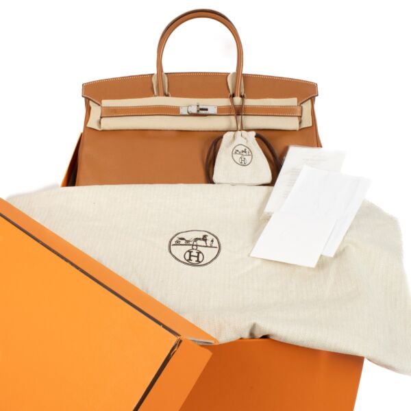 Hermès Birkin 40 Gold Swift PHW