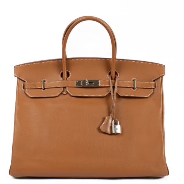 Hermès Birkin 40 Gold Swift PHW