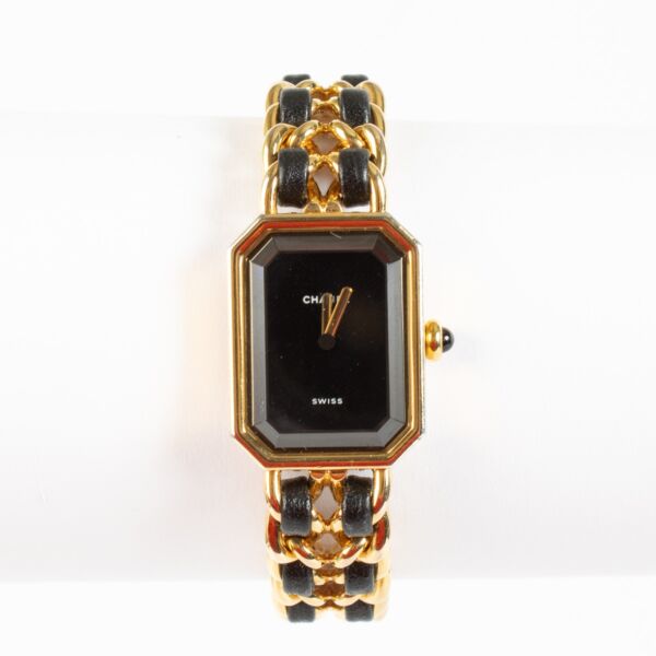 shop 100% authentic second hand Chanel Première Gold Iconic Chain Watch on Labellov.com