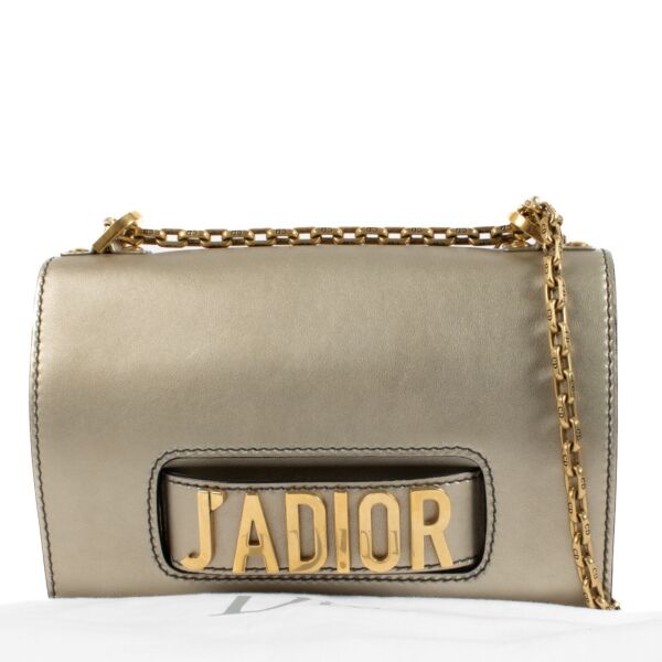 Christian Dior Pale Gold J'adior Shoulder Bag