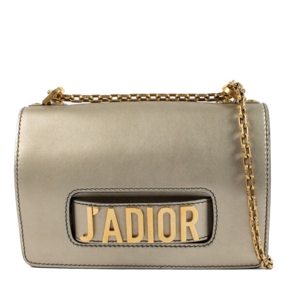 Shop 100% authentic second hand Christian Dior gold J'adior Shoulder Bag on Labellov.com