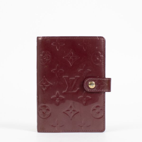 authentic preloved Louis Vuitton Purple Monogram Notebook on Labellov.com