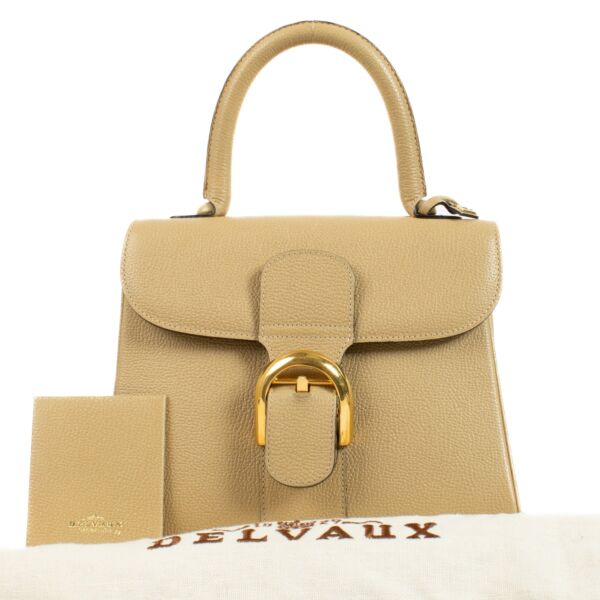 Delvaux Ivoire Leather Brillant PM