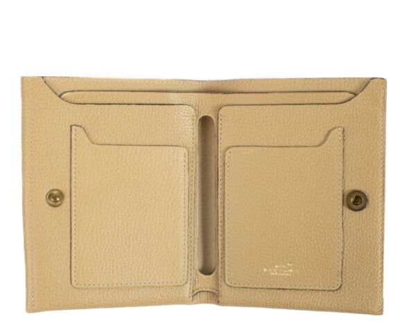 Delvaux Beige Denise Wallet