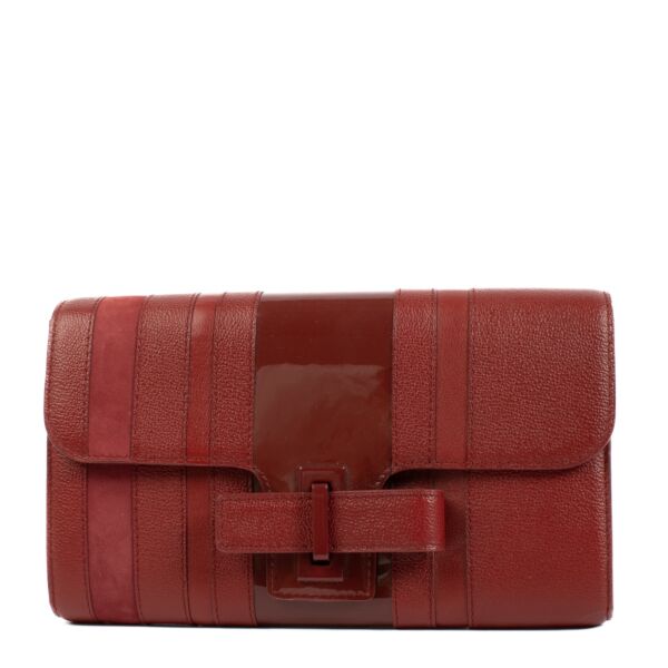 Authentic second hand Delvaux Rouge De Pourpre Camaïeux Simplissime Wallet on Labellov.com 