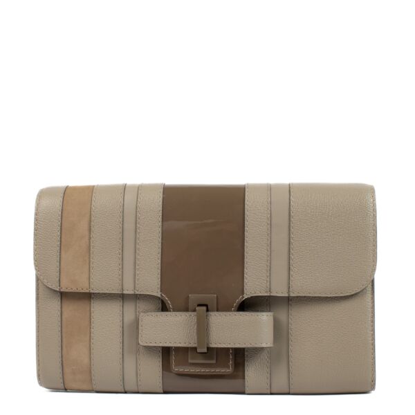 Authentic second hand Delvaux Tourterelle Camaïeux Simplissime Wallet on Labellov.com 