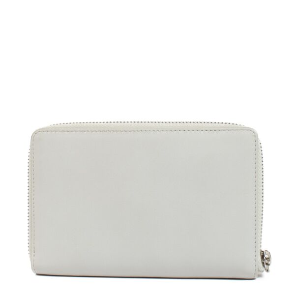 Delvaux Lin Polo Signature Daily Zip Around Wallet 