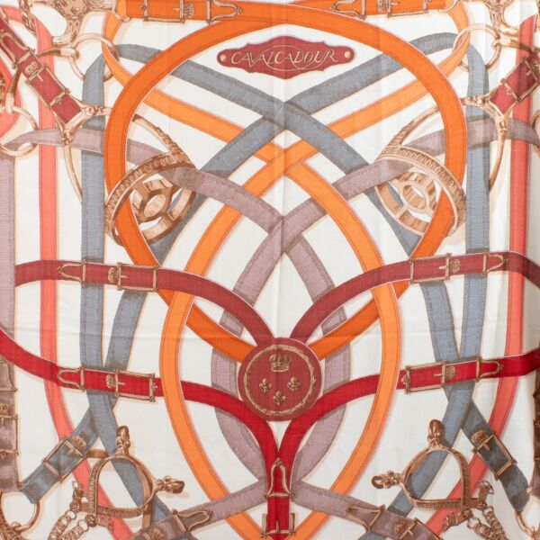 Hermès Cavalcadour 140 Shawl