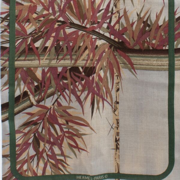 Hermès Bamboo Cashmere/Silk Stole Scarf