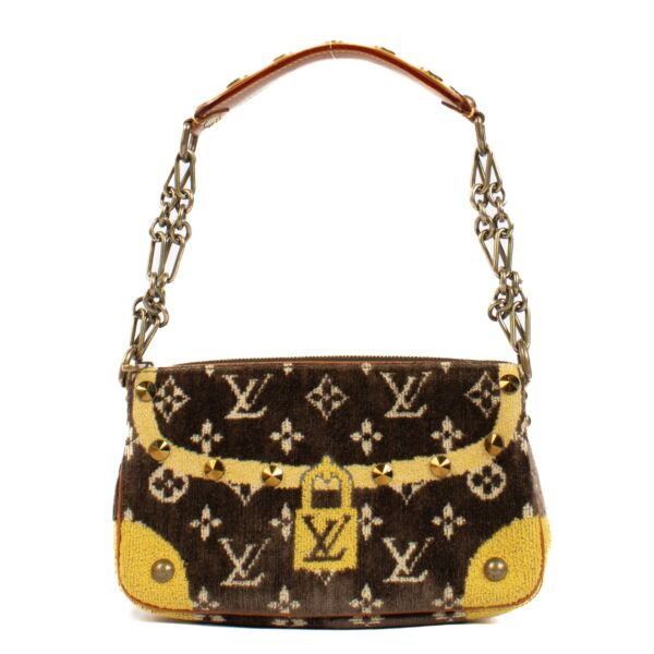 Louis Vuitton Monogram Velvet Trompe L'oeil Bag