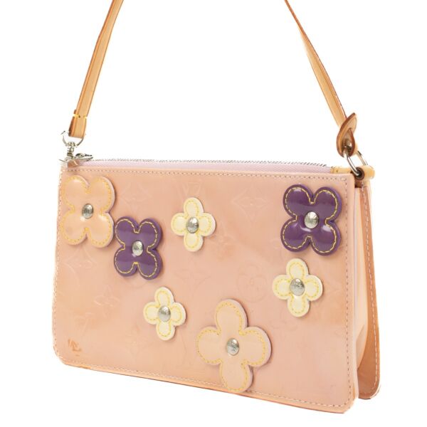 Louis Vuitton Monogram Vernis Fleurs Vernis Lexington Pochette