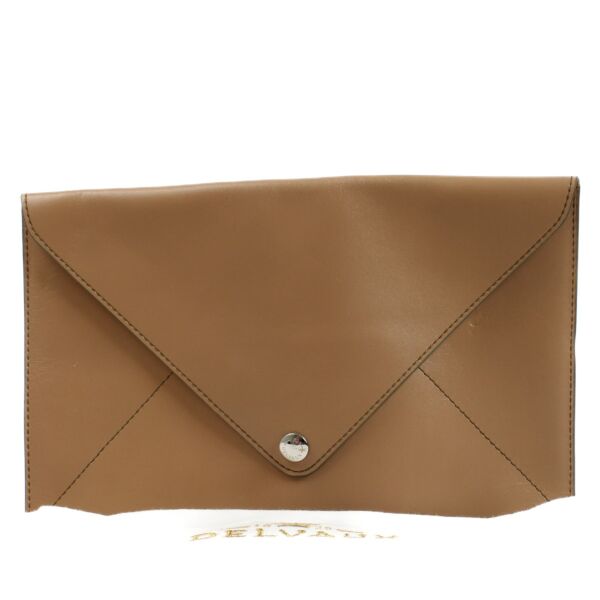 Delvaux Vison Envelope Clutch