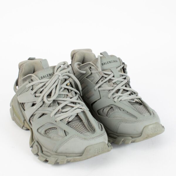 Balenciaga Grey Track Sneakers - Size 42