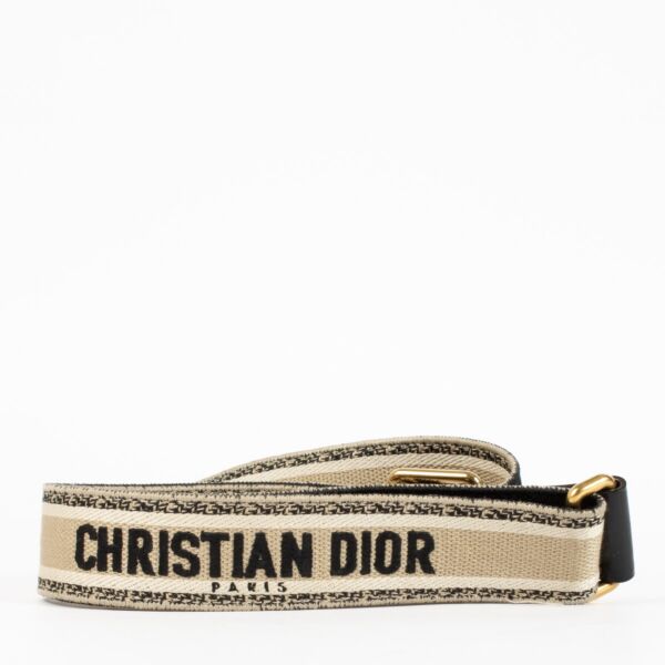 Christian Dior Beige Strap
