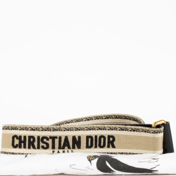 Christian Dior Beige Strap