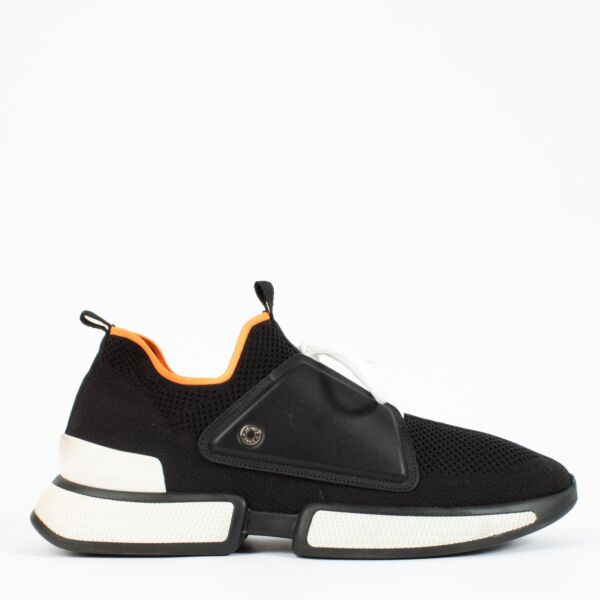 Shop safe online at Labellov in Antwerp, Brussels and Knokke these 100% authentic second hand Hermès Black Expert Sneakers