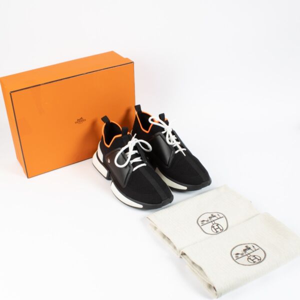 Hermès Black Expert Sneakers - Size 42