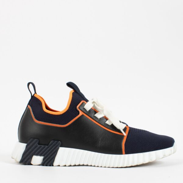 Hermès Blue Depart Slip-on Sneakers - Size 42