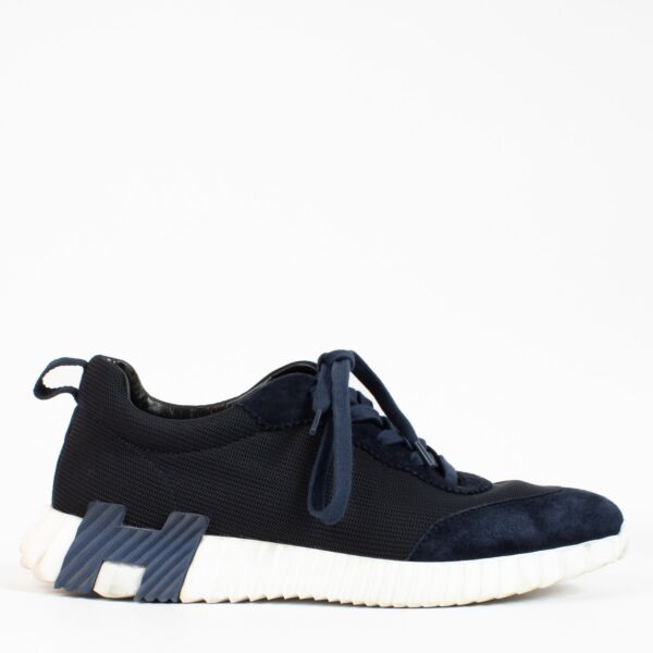 Hermès Blue Bouncing Sneakers - Size 42