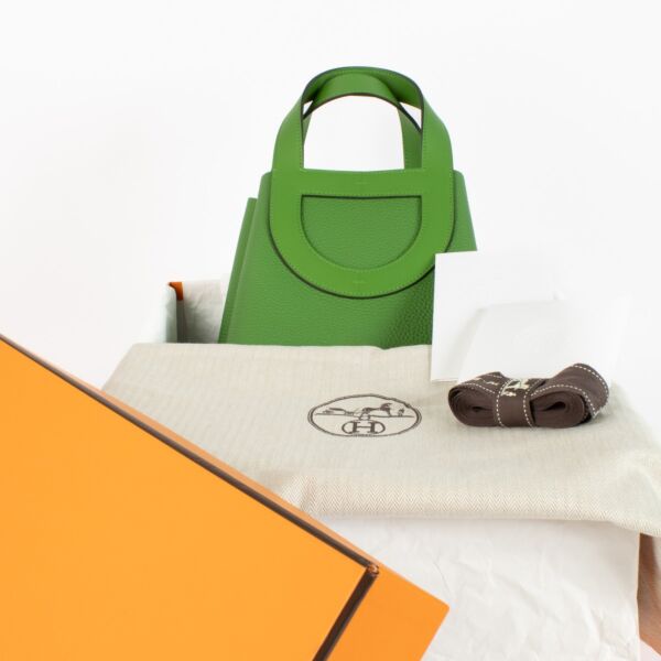 Hermès In-The-Loop 23 Vert Yucca Clemence/Swift GHW
