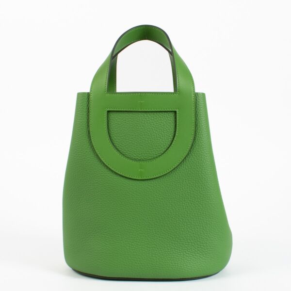 Hermès In-The-Loop 23 Vert Yucca Clemence/Swift GHW