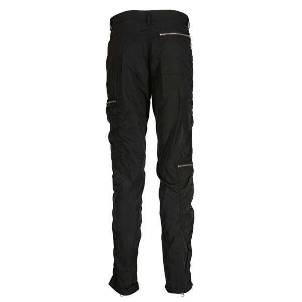 Louis Vuitton Black Monogram Pocket Cargo Trouser - Size FR36