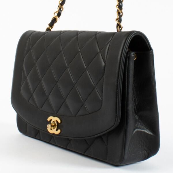 Chanel Black Medium Diana Flap Bag